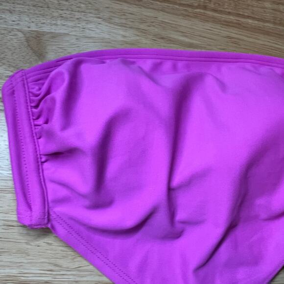 Wild Fable Women's Purple Handkerchief Bandeau Bikini Top - Size Small - NWT - Picture 3 of 8
